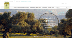 Desktop Screenshot of laflordelaalpujarra.com